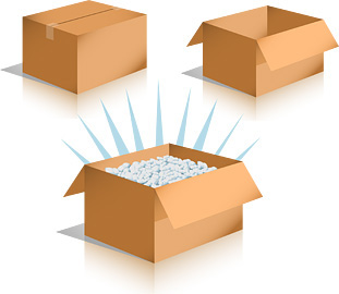 cheap long distance moving - 3 boxes